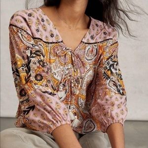 RACHEL Zoe paisley blouse